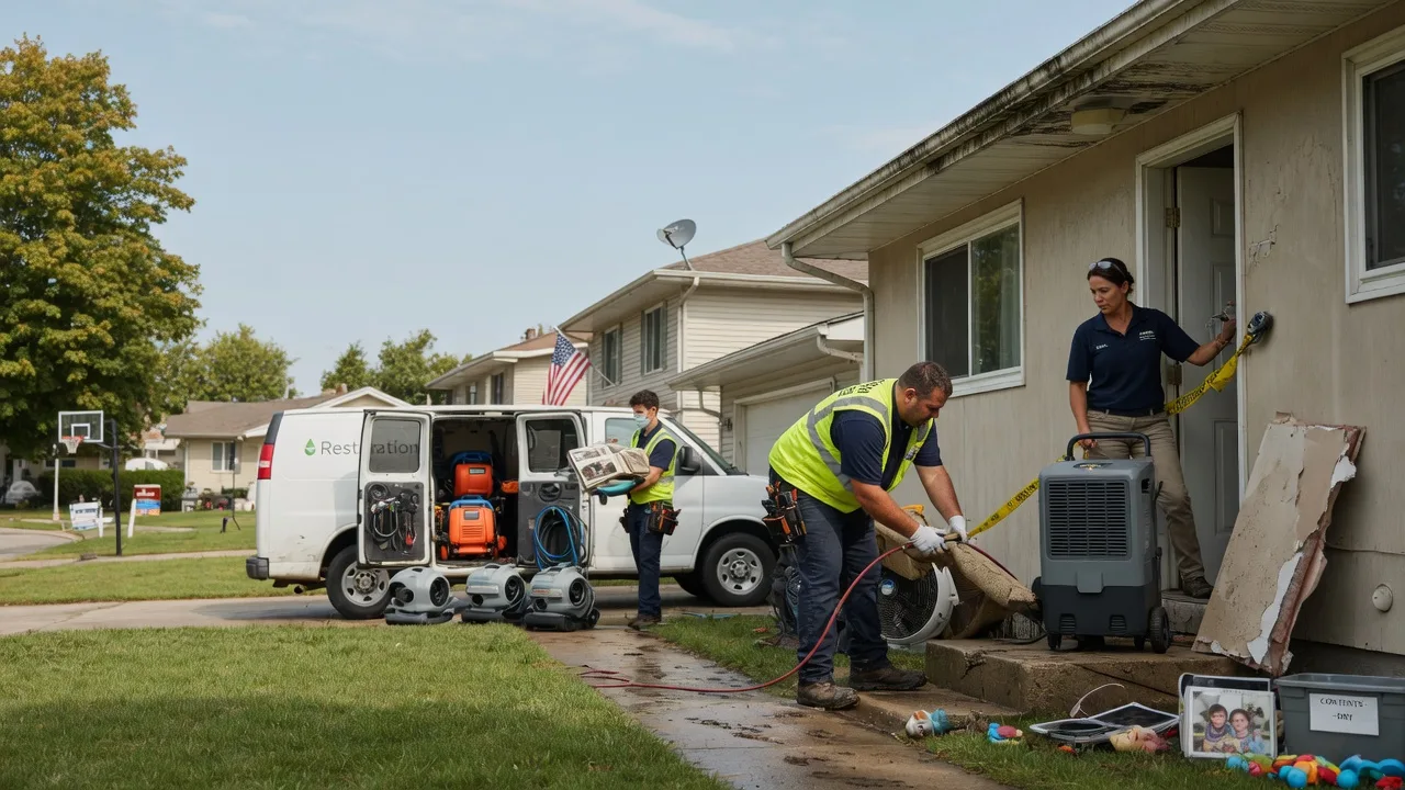 Water Damage Restoration in Blachly, OR near me